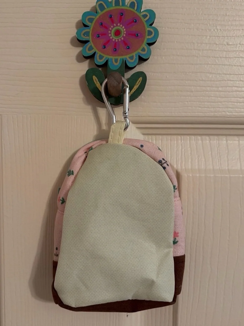 NATURAL LIFE MINI BACKPACK COIN PURSE. VINTAGE